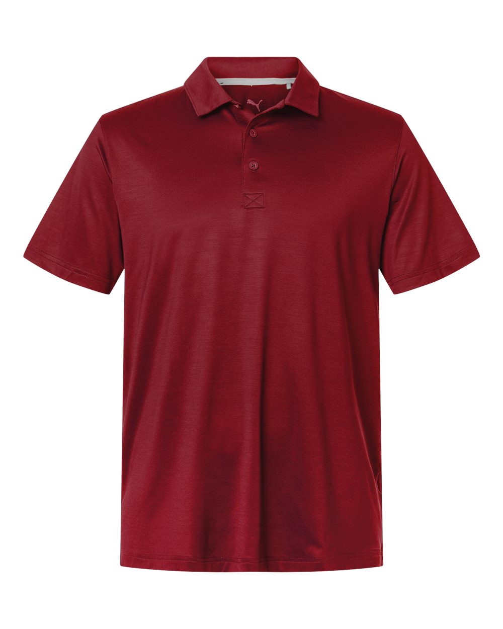 Puma Golf Men's Icon Polo 2.0 blank in Dark Crimson, style 631055