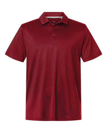 Puma Golf Men's Icon Polo 2.0 blank in Dark Crimson, style 631055