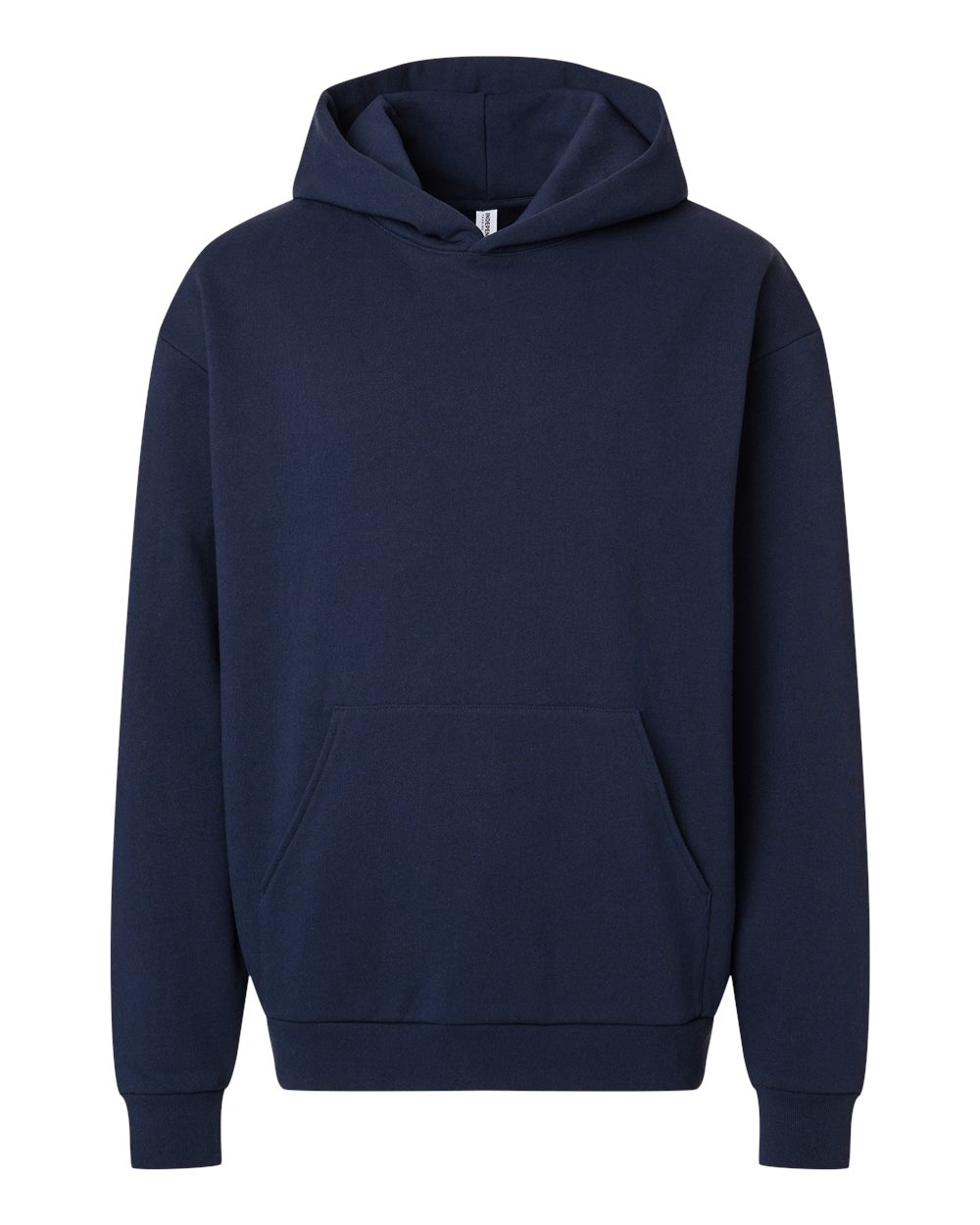 Independent Trading Co. Unisex Mainstreet Heavyweight Hooded Sweatshirt blank in Classic Navy, style IND420XD