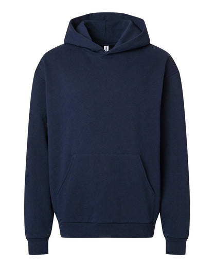 Independent Trading Co. Unisex Mainstreet Heavyweight Hooded Sweatshirt blank in Classic Navy, style IND420XD