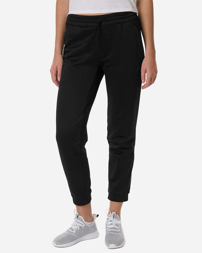 adidas Women's Game & Go Fleece Sweatpants in Black, style AT219