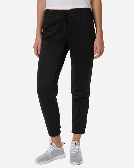 adidas Women's Game & Go Fleece Sweatpants in Black, style AT219