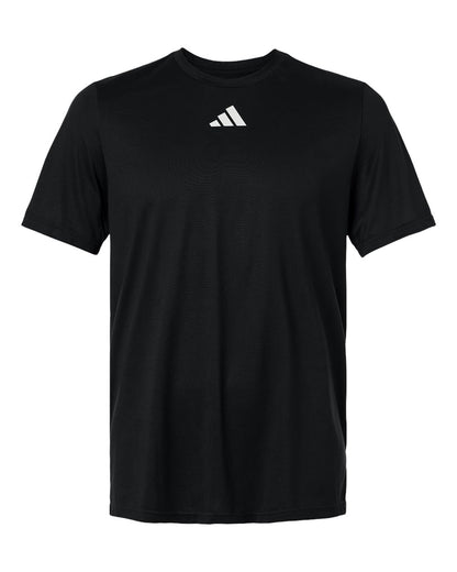 adidas AT101 Men's Pregame Tee in Black/White