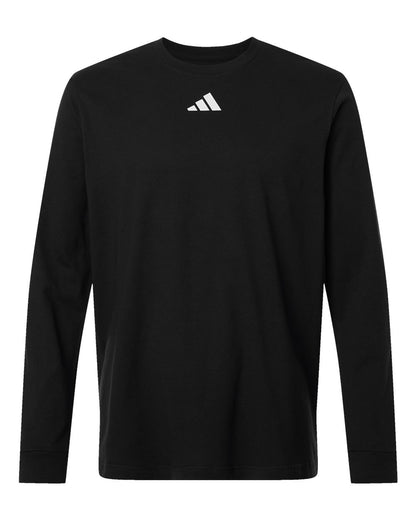 adidas Men's Fresh Long Sleeve T-Shirt in Black, style AT108