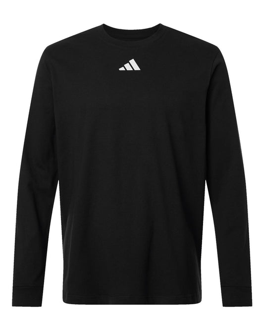 adidas Men's Fresh Long Sleeve T-Shirt in Black, style AT108
