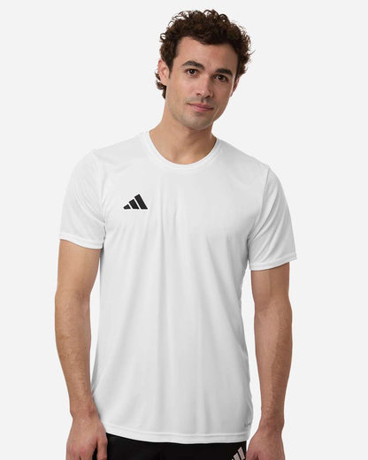 adidas Men's Entrada 26 Jersey in White/ Black, style AT115