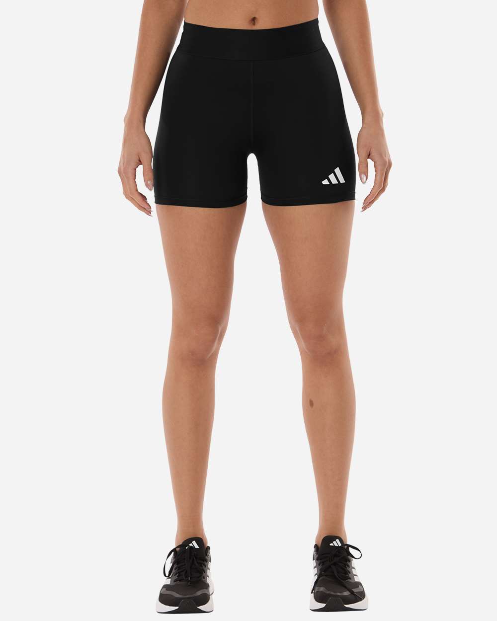 adidas Women's Techfit Compression Shorts in Black, style AT310