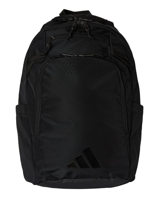 adidas Defender 5 Backpack blank in Black/ Black, style AB600