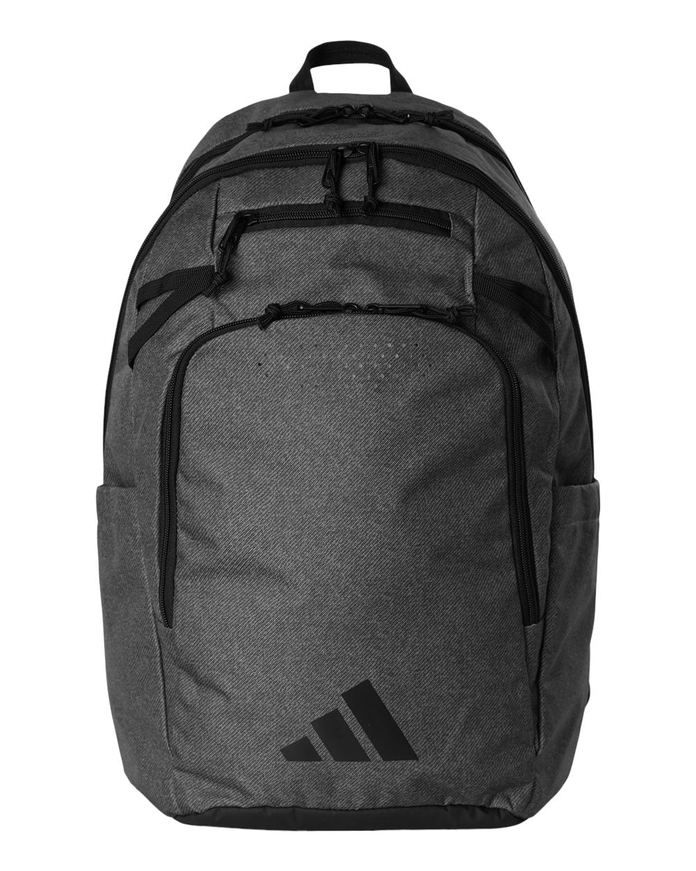 adidas Defender 5 Backpack blank in Twill Onix Grey/ Black, style AB600