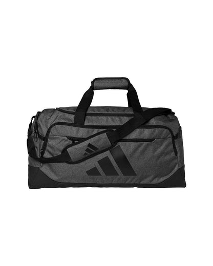 adidas Defender 5 Medium Duffel Bag in Twill Onix Grey/ Black, style AB602