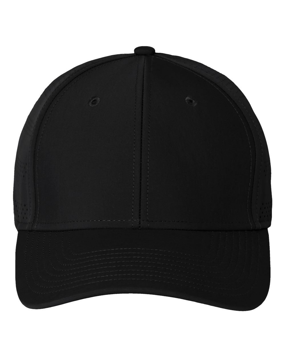 adidas Fundamental Gameday Stretch Cap in Black/ Team Dark Grey, style AH609