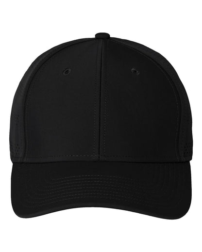 adidas Fundamental Gameday Stretch Cap in Black/ Team Dark Grey, style AH609