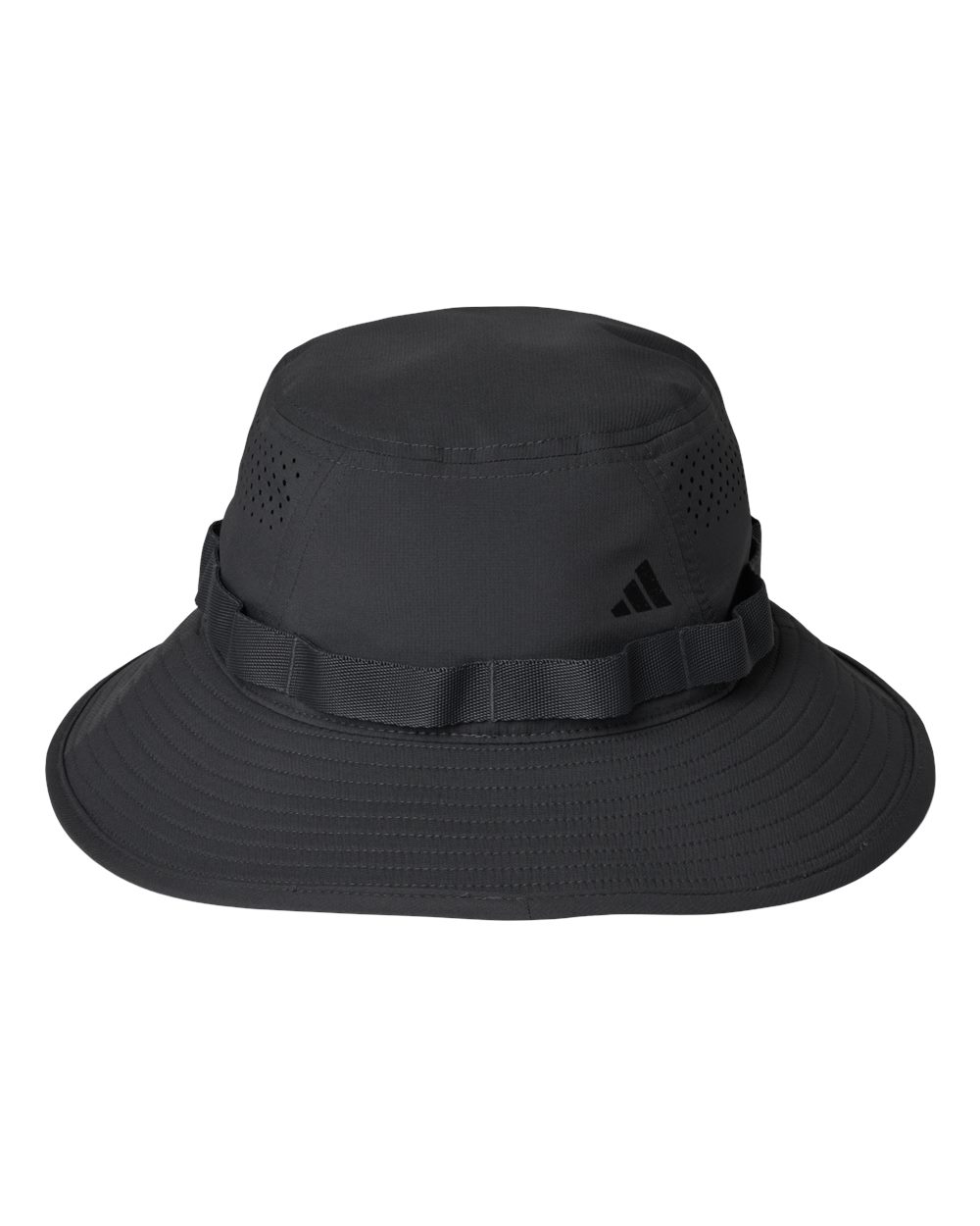 adidas Fundamental Victory Bucket Hat in Team Dark Grey/ Black, style AH610