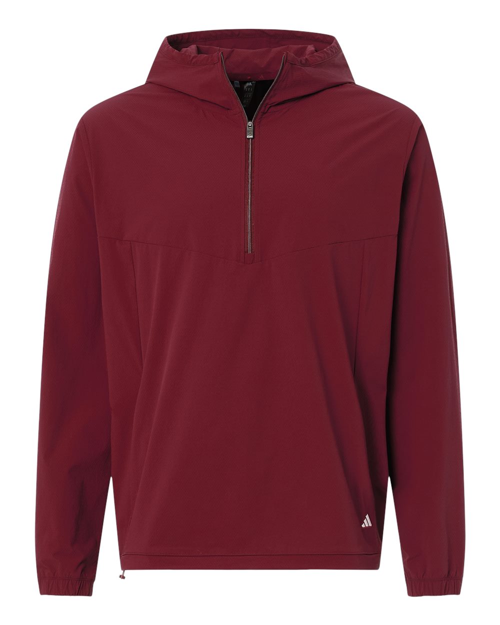 adidas Men's Ultimate365 Course Control Anorak Jacket blank in Collegiate Burgundy, style A2030