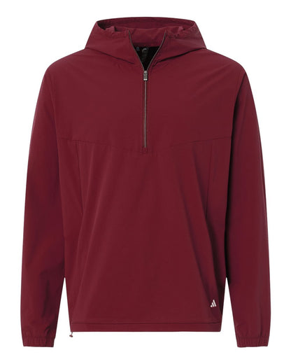 adidas Men's Ultimate365 Course Control Anorak Jacket blank in Collegiate Burgundy, style A2030