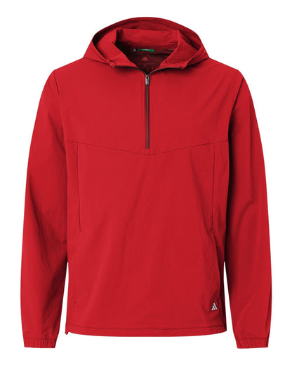 adidas Men's Ultimate365 Course Control Anorak Jacket blank in Collegiate Red, style A2030