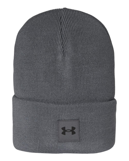 Under Armour Halftime Beanie in Castlerock/ Black, style 1373155