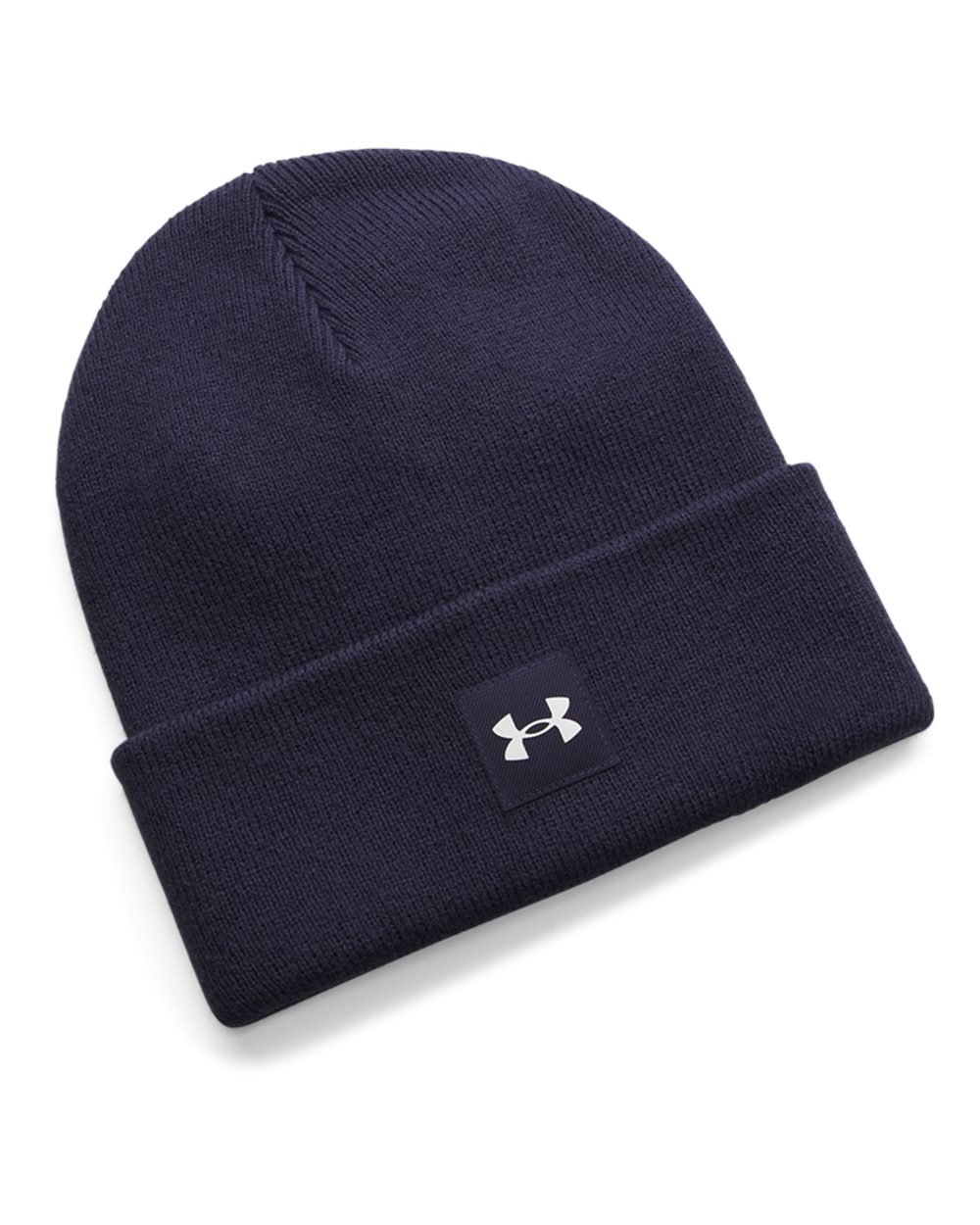 Under Armour Halftime Beanie in Midnight Navy/ White, style 1373155