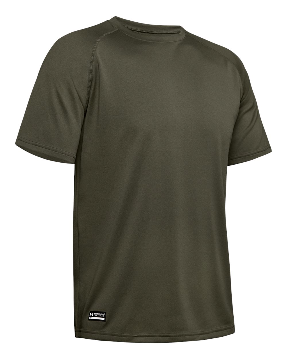 Under Armour Men's Tactical Tech T-Shirt in Marine OD Green, style 1005684