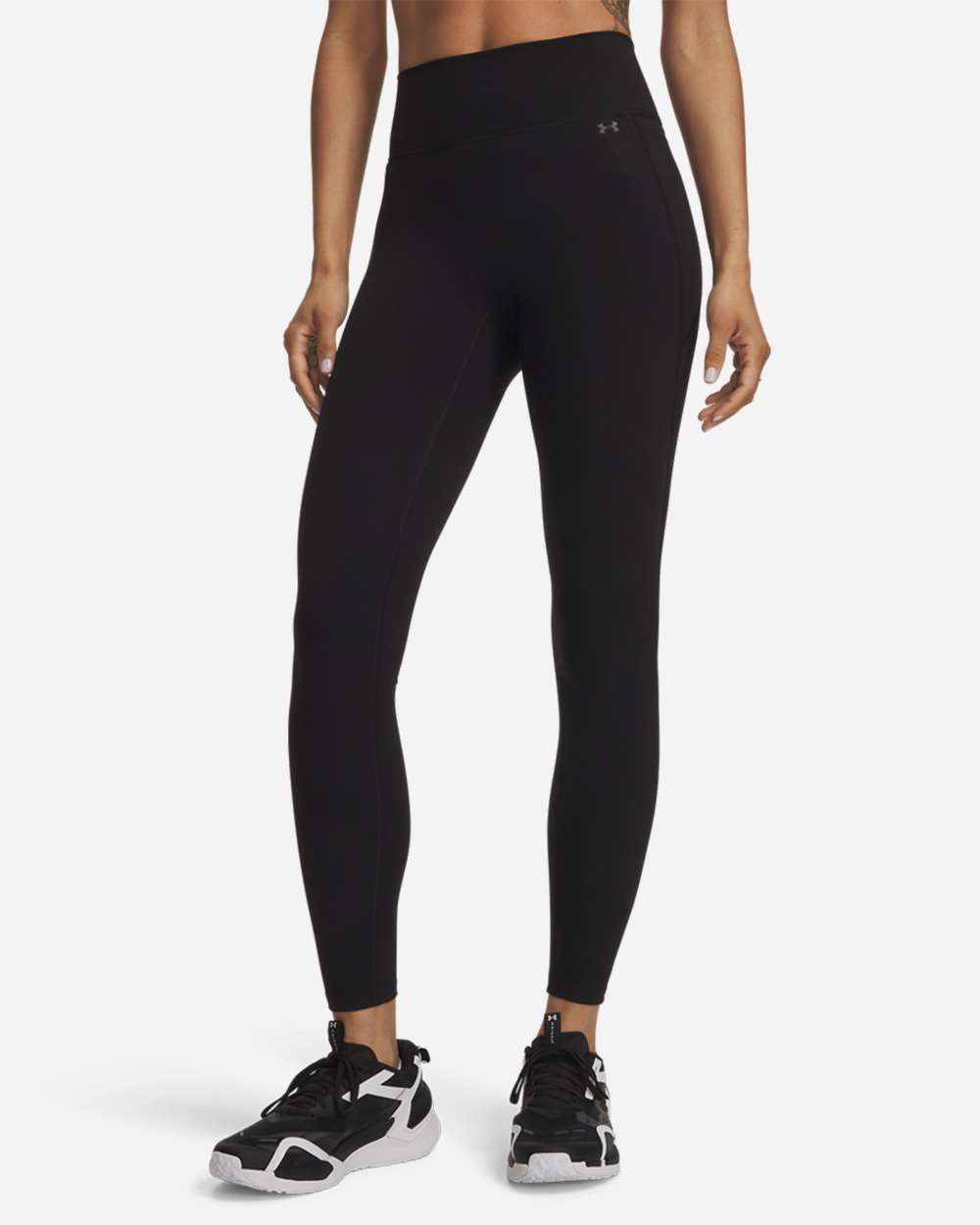 Under Armour Women's Motion 7/8 Leggings in Ultimate Black/ Castlerock, style 6013784