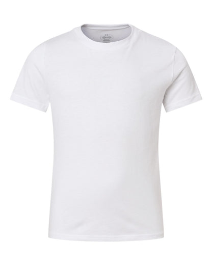 Under Armour Youth Athletics T-Shirt in White/ Black, style 1383287