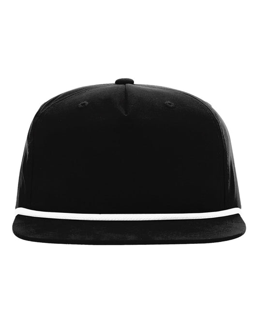 Richardson 256 Umpqua Rope Snapback Cap in Black/White