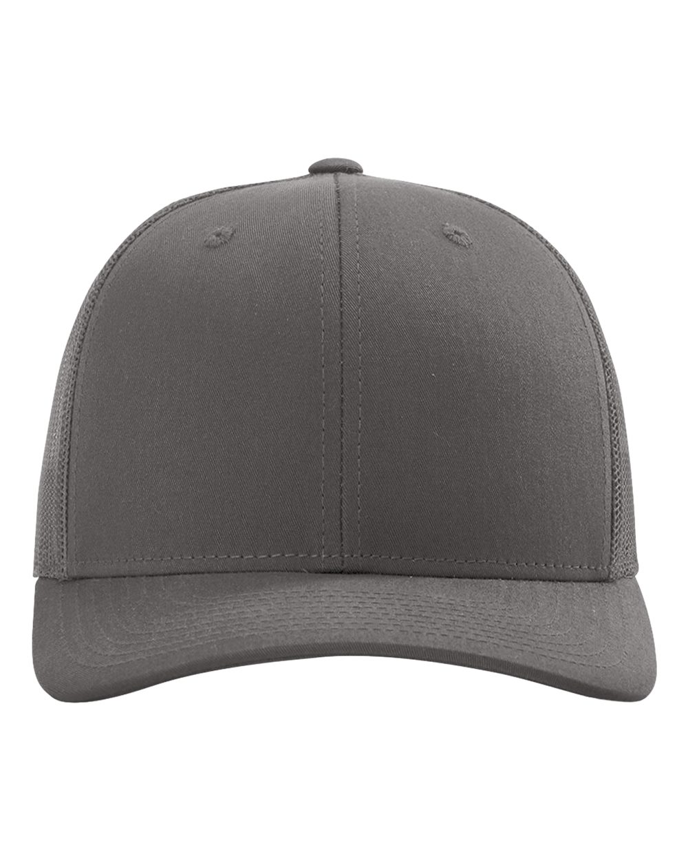Richardson 112 Snapback Trucker Cap in Charcoal