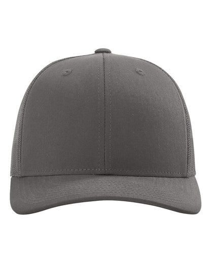 Richardson 112 Snapback Trucker Cap in Charcoal