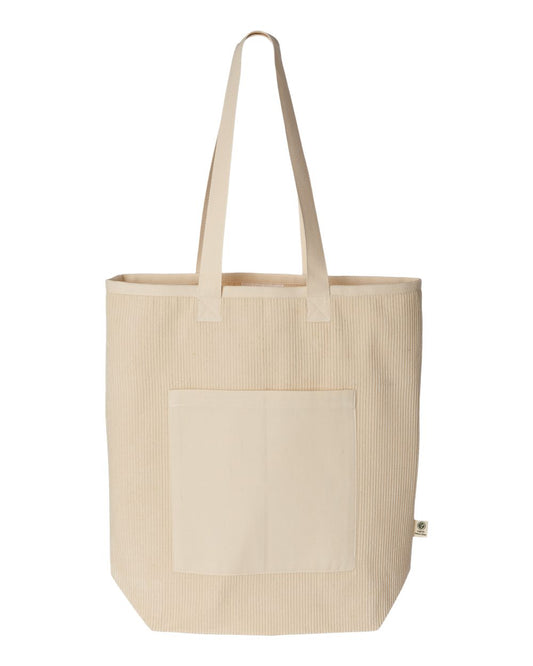 econscious Cord To The Core Tote blank in Natural, style EC8300