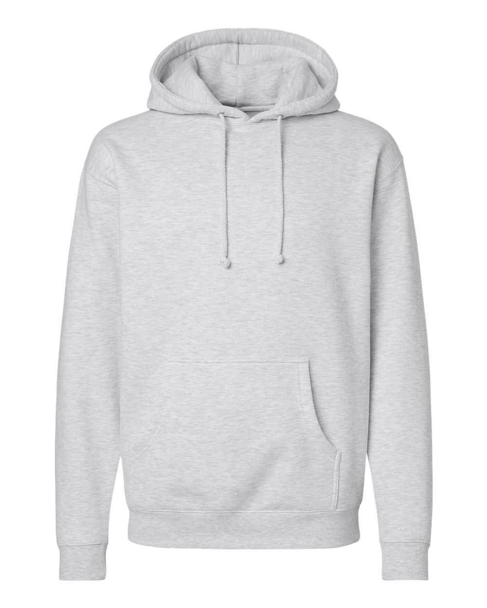 Independent Trading Co. IND4000 Heavyweight Hooded Sweatshirt in Ash Heather