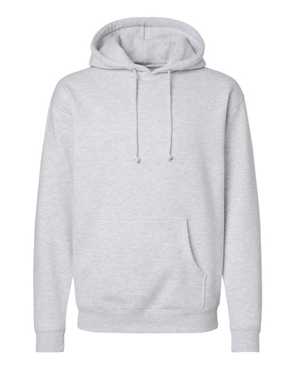 Independent Trading Co. IND4000 Heavyweight Hooded Sweatshirt in Ash Heather