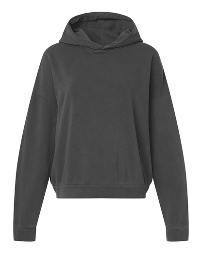 Independent Trading Co. PRM2600 Women's Wave Wash Sunday Hoodie in Pigment Black