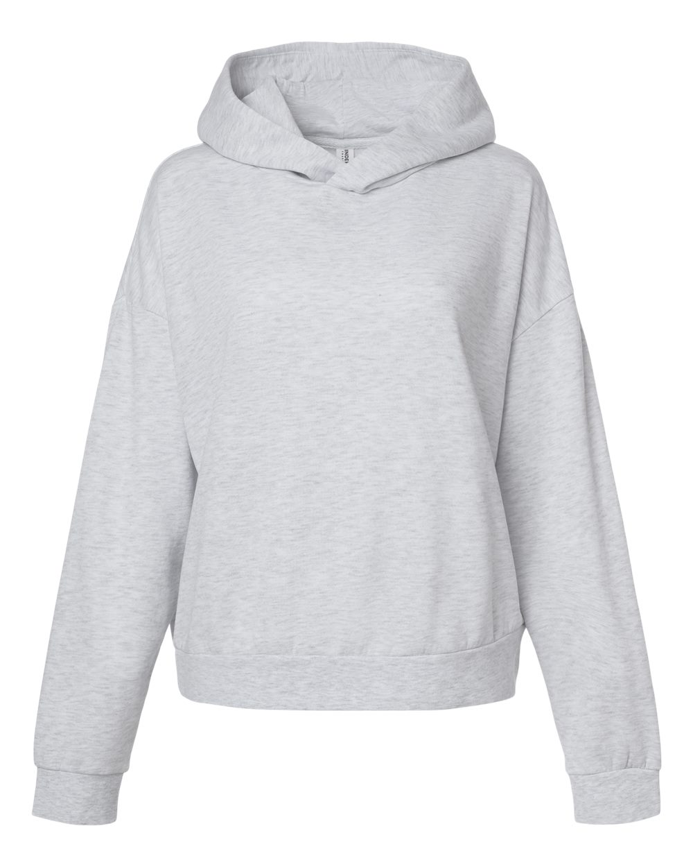 Independent Trading Co. PRM2600 Women's Wave Wash Sunday Hoodie in Ash Heather