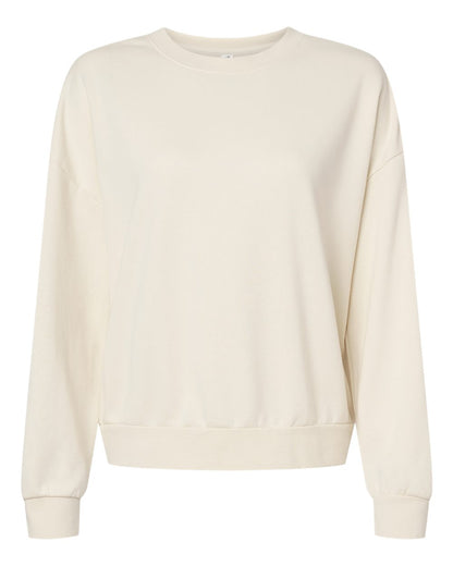 Independent Trading Co. PRM2700 Women's Wave Wash Sunday Crewneck in Bone