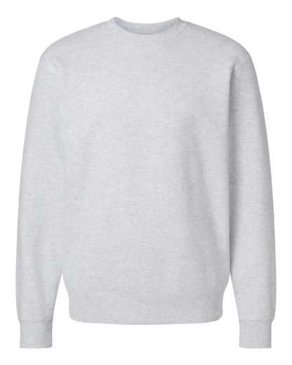 Independent Trading Co. SS3000 Midweight Crewneck Sweatshirt in Ash Heather