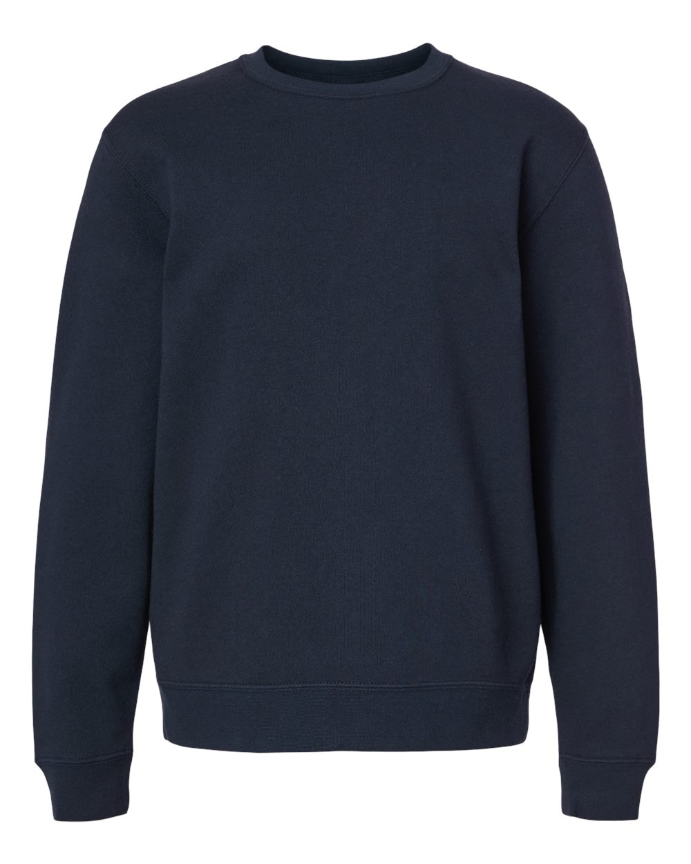 Independent Trading Co. SS3001Y Youth Midweight Crewneck in Classic Navy