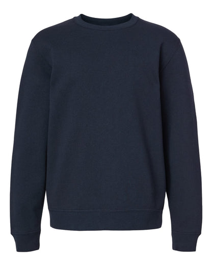 Independent Trading Co. SS3001Y Youth Midweight Crewneck in Classic Navy