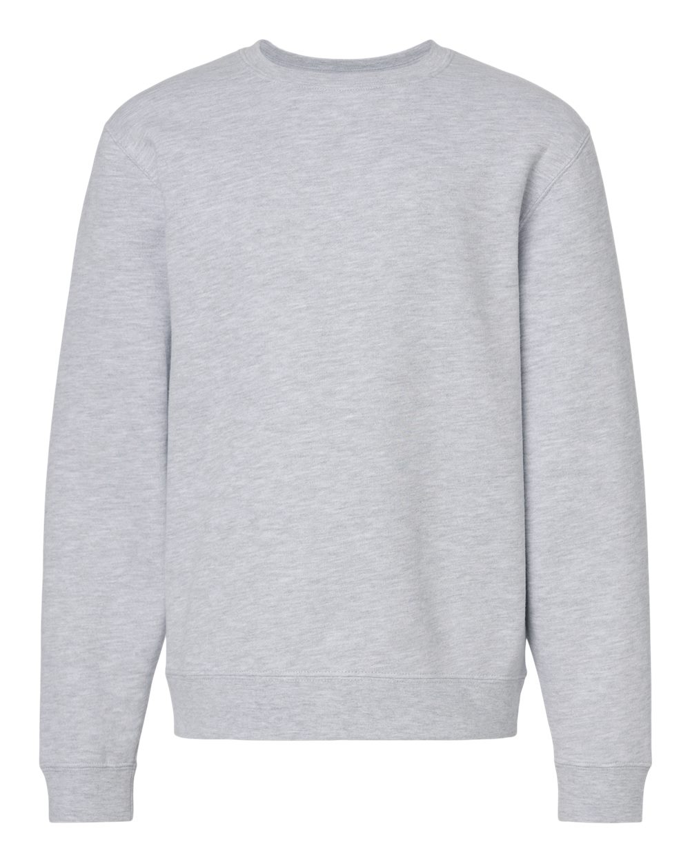 Independent Trading Co. SS3001Y Youth Midweight Crewneck in Grey Heather
