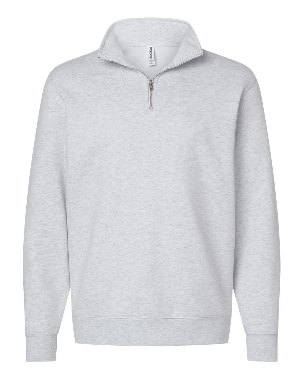 Independent Trading Co. SS4600QZ Midweight Quarter-Zip Pullover in Ash Heather