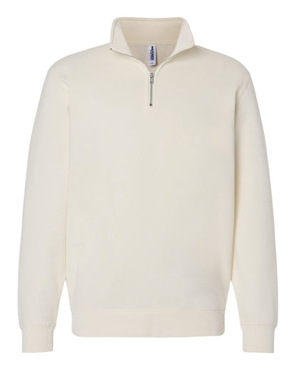 Independent Trading Co. SS4600QZ Midweight Quarter-Zip Pullover in Ivory