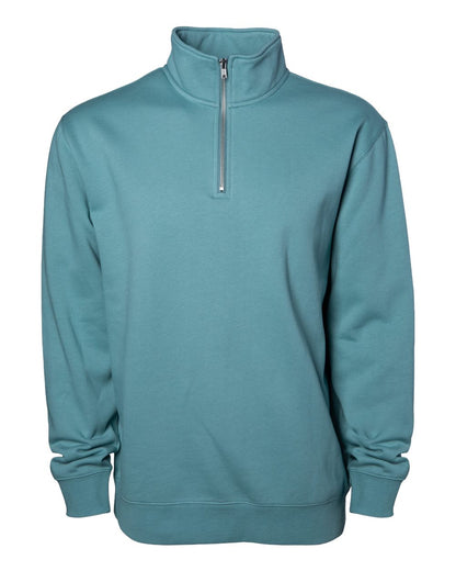 Independent Trading Co. SS4600QZ Midweight Quarter-Zip Pullover in Agave