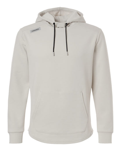 Legends Men's Hawthorne Tech Hooded Sweatshirt blank in Stone Heather, style SWM00J007