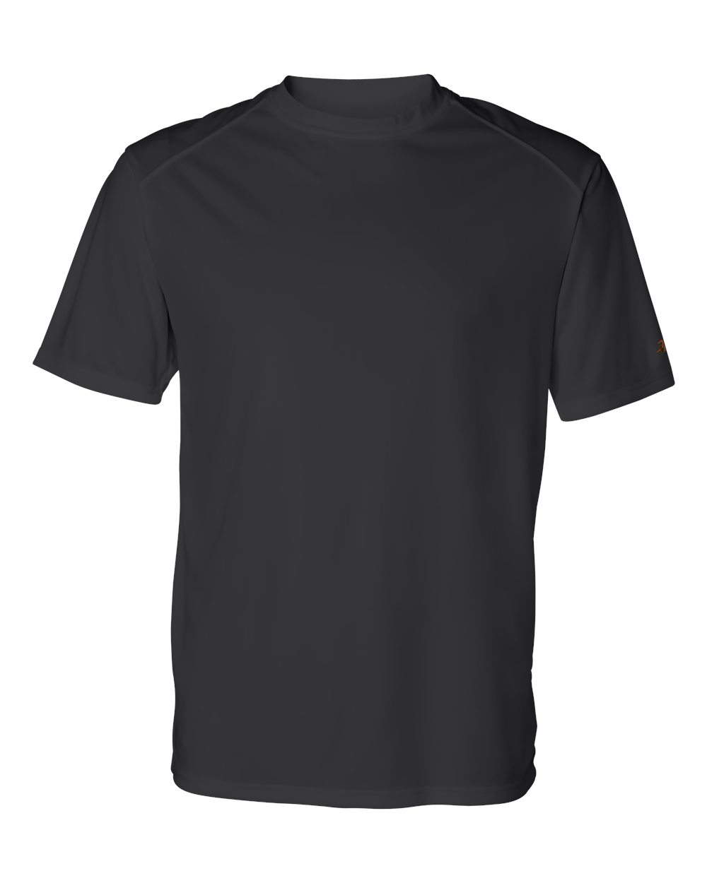 Badger 4120 B-Core Sport Shoulders Tee in Black