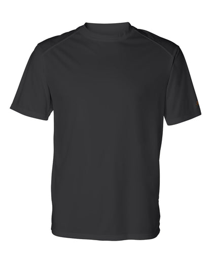 Badger 4120 B-Core Sport Shoulders Tee in Black