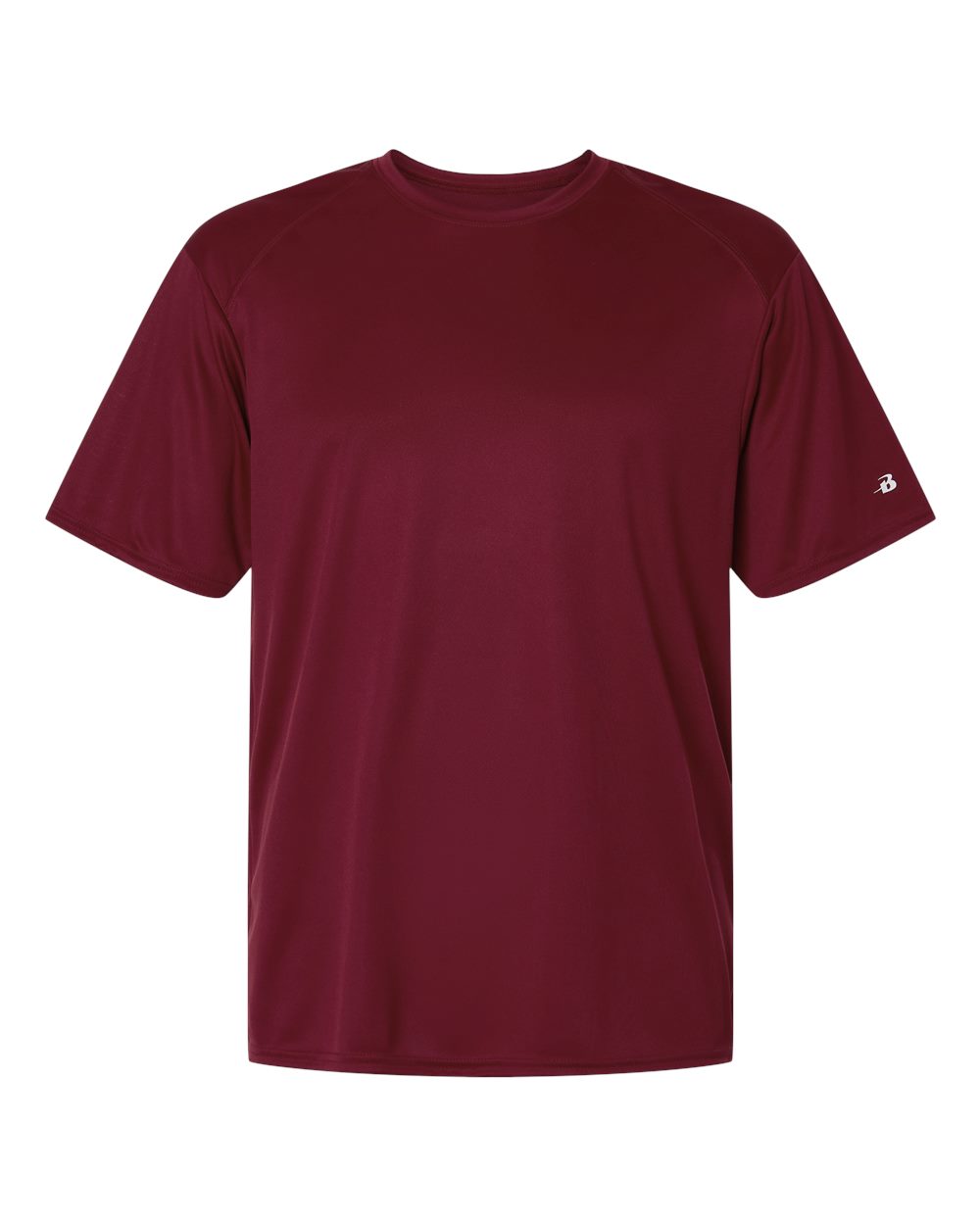 Badger 4120 B-Core Sport Shoulders Tee in Cardinal