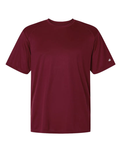 Badger 4120 B-Core Sport Shoulders Tee in Cardinal