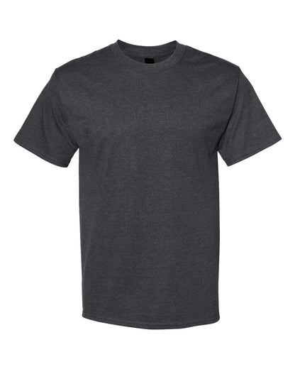 Hanes Unisex Beefy-T T-Shirt blank in Charcoal Heather, style 5180
