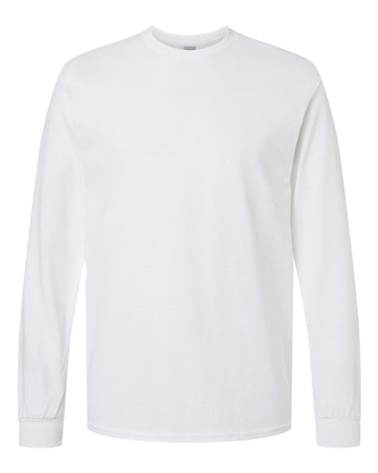 Gildan 5400 Heavy Cotton Long Sleeve T-Shirt in White