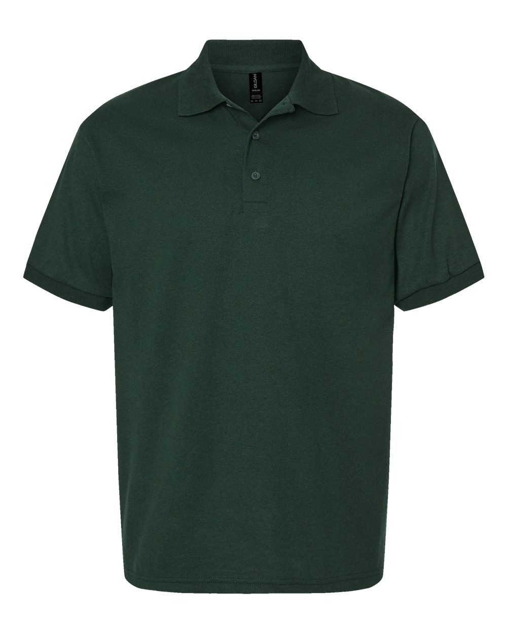 Gildan 8800 DryBlend Jersey Polo in Forest Green