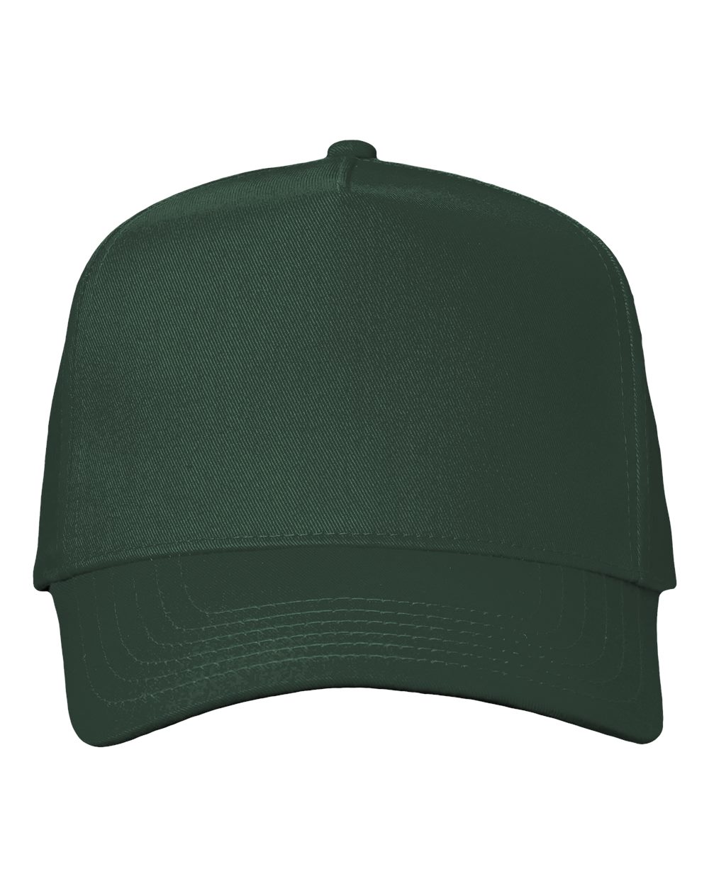 Valucap Five-Panel Twill Cap blank in Forest, style 8869